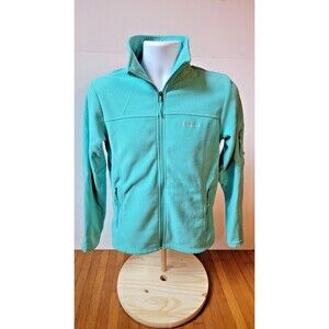 Women's Teal/Blue Columbia Fleece Jacket ~ Medium